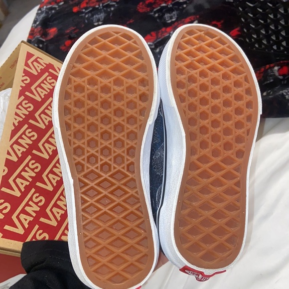 Kids Old school wireframe skull vans - Picture 6 of 7